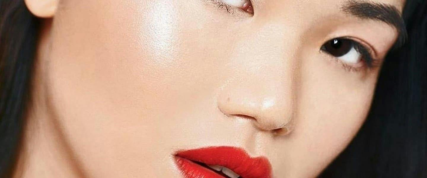 face person human skin cosmetics lipstick