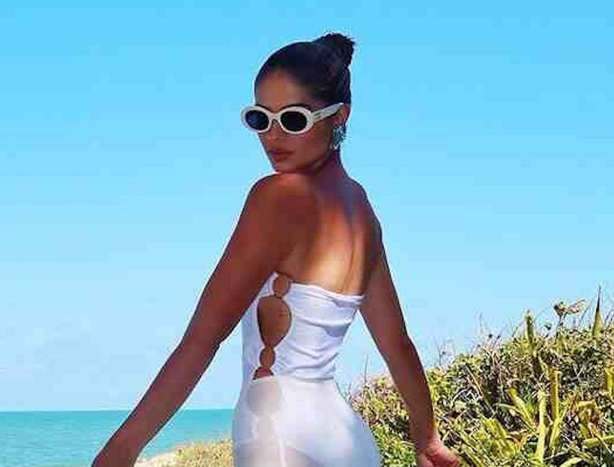 accessories sunglasses adult bride female person woman beachwear swimwear shoulder